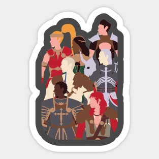 Heroes Resurrected Sticker